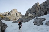 In Presolana con Roby Piantoni...emozionante salita con il grande apinista-guida alpina scalvino il 4 giugno 2009 - FOTOGALLERY